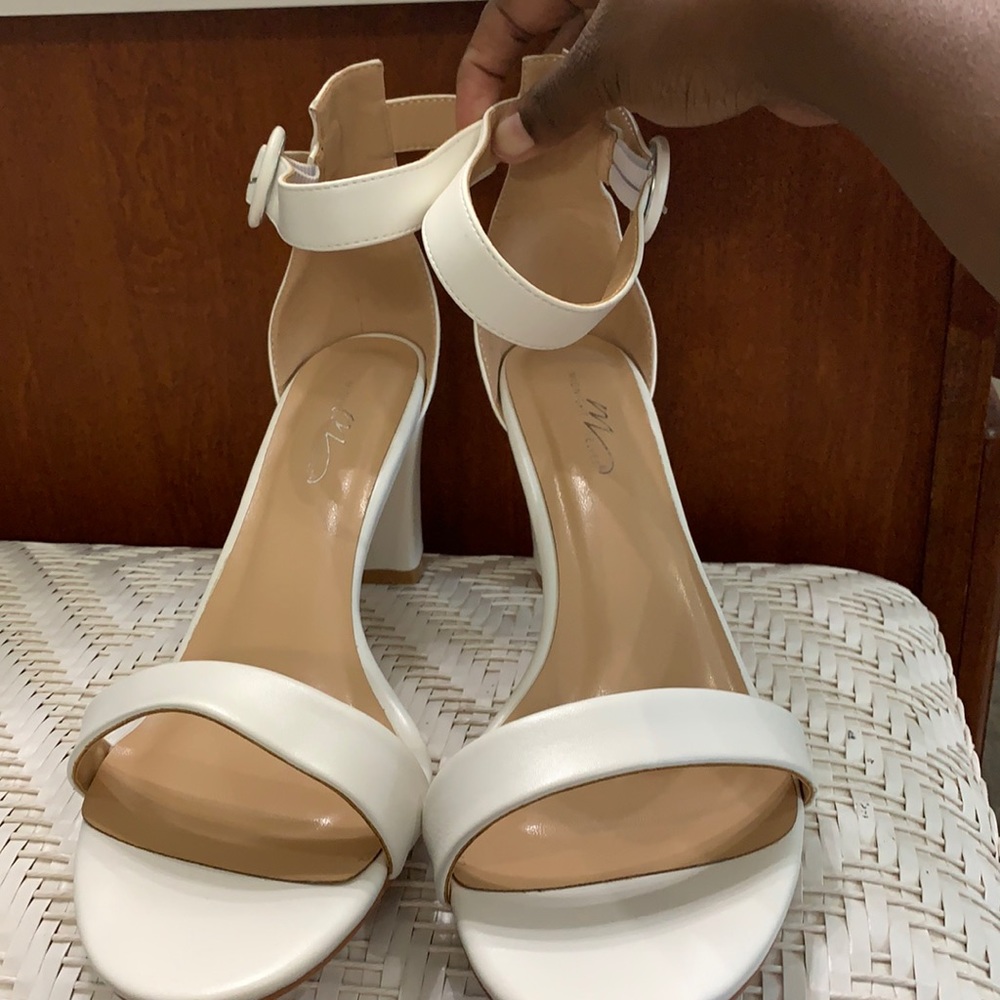 White heels